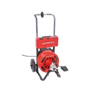 Masina cu tambur pentru desfundarea scurgerilor Rothenberger 1000001711, RODRUM M, 620 W, 70-250 mm, 13 spirale