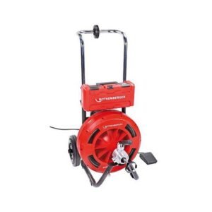 Masina cu tambur pentru desfundarea scurgerilor Rothenberger 1000001714, RODRUM L, 620 W, 70-250 mm, 20 spirale