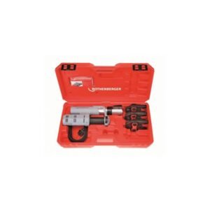 Masina de presat electrohidraulica Rothenberger 15730 ROMAX AC ECO, cu capete TH 16, TH 20, TH 26, 110 mm, 32 – 34 kN