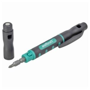 Mini-surubelnita tip stilou Wolfcraft 8736000, lungime surubelnita 132 mm, PH0 + SL 1.5 / PH00 + SL 3.0