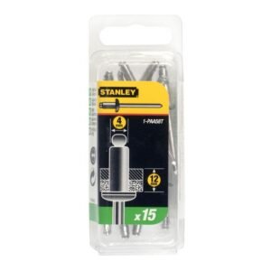 Nituri din aluminiu Stanley 1-PAA58T, 4x12 mm, pachet 15 buc