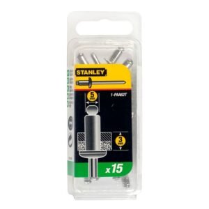 Nituri din aluminiu Stanley 1-PAA62T, 4.7x3 mm, pachet 15 buc