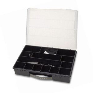 Organizator diverse accesorii Stanley 1-92-761, 340 x 260 x 57 mm, 14 compartimente