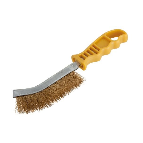 Perie de sarma de mana Wolfcraft 2716000, 265 mm alama, maner plastic