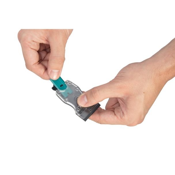 Razuitor cu lama de plastic Wolfcraft 4287000, pentru suprafete sensibile