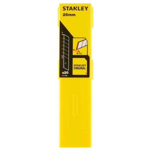 Set 20 lame cutter Stanley 1-11-325, 25 mm