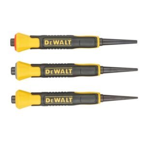 Set 3 punctatoare cu protectie Dewalt DWHT0-58018, 0.8 / 1.6 / 2.4 mm