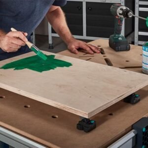 Set 4 bacuri de fixare si prelucrare Wolfcraft 6166000, pentru mese / bancuri de lucru