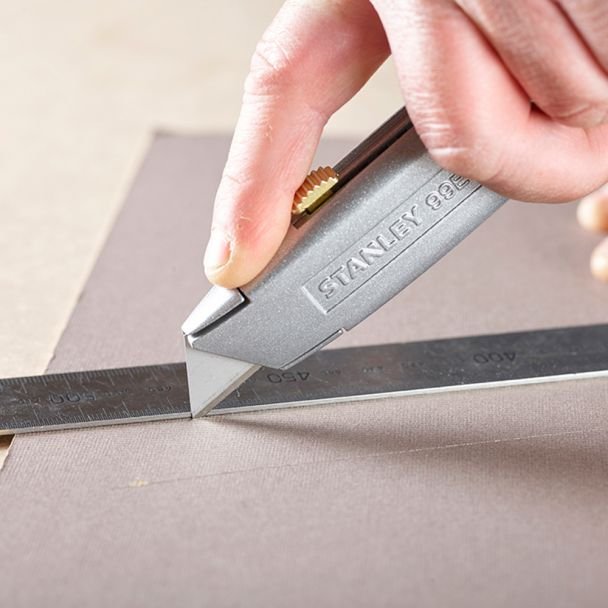 Set 5 lame trapezoidale cutter Stanley 1991, 0-11-911