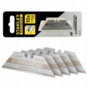Set 5 lame trapezoidale Stanley 0-11-800, cu carbura tungsten