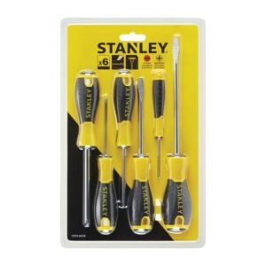 Set 6 surubelnite Essential Stanley STHT0-60208, varf mic