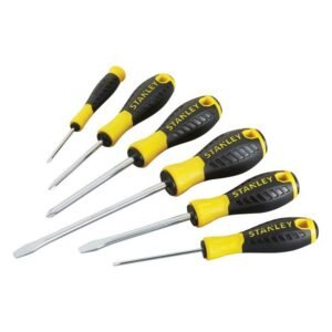 Set 6 surubelnite Essential Stanley STHT0-60208, varf mic