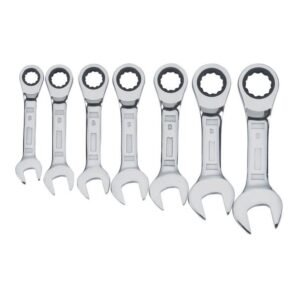 Set 7 chei combinate mici cu clichet Dewalt DWMT19261-0, 10 - 19 mm