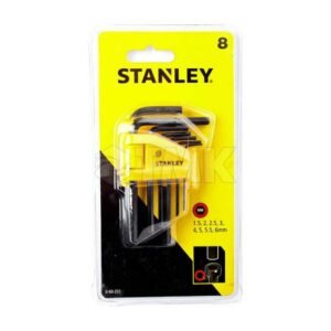 Set 8 chei imbus ''L'' metric Stanley 0-69-251, 1.5-6 mm