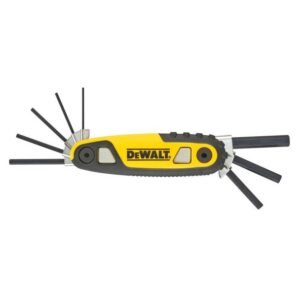 Set 8 in 1 chei hex Dewalt DWHT0-70263, 1.5 - 8 mm, pliabil