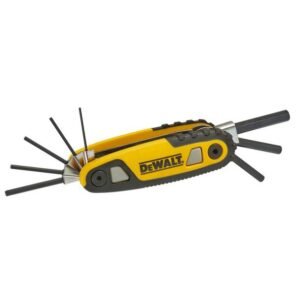Set 8 in 1 chei hex Dewalt DWHT0-70263, 1.5 - 8 mm, pliabil