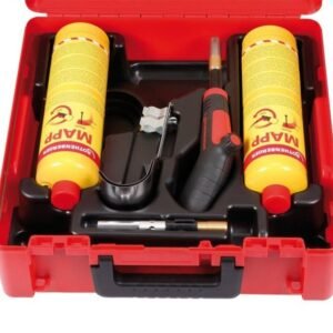 Set arzator ergonomic pentru lipiri Rothenberger 1000002368, Super Fire 4 Hotbox