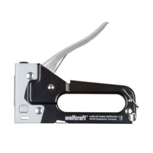 Set capsator manual tacocraft 6 + 1000 capse Wolfcraft 7090000, capse tip 053 de la 4 - 10 mm, carcasa metal