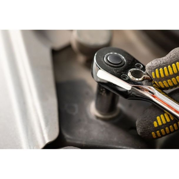 Set cheie cu clichet Stanley STMT82670-0, 3/8", 10 chei tubulare 8-17 mm