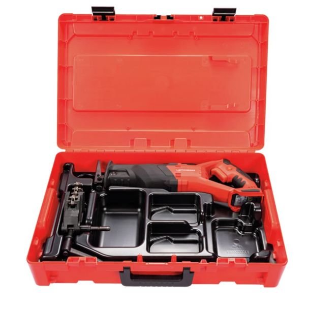 Set fierastrau sabie cu menghina pentru tevi Rothenberger ROTIGER CL, cursa 32 mm, cu acumulator 18V / 4.0Ah
