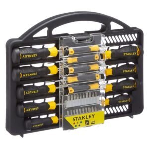 Set surubelnite cu maner si capete de insurubare Stanley STHT0-62141, 34 piese in suport pentru transport