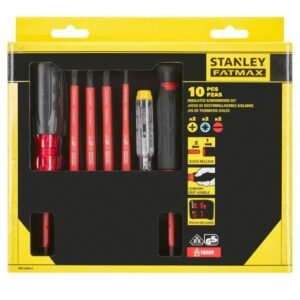 Set surubelnite izolate Stanley Fatmax FMHT66426-0, VDE 1000 V, 9 piese in geanta textila