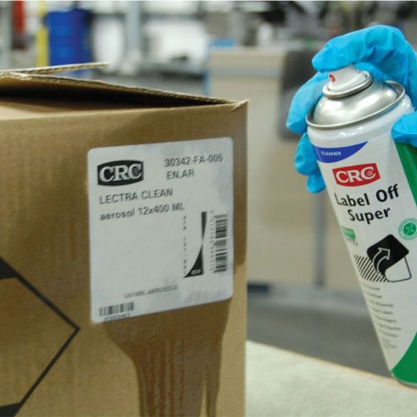 Spray pentru indepartat etichete CRC 32314-AA, LABEL OFF SUPER, 400 ml