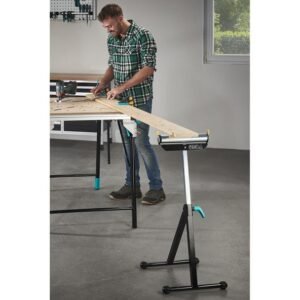 Suport cu rola multifunctional Wolfcraft 6119973, latime 300 mm, sarcina maxima 60 kg