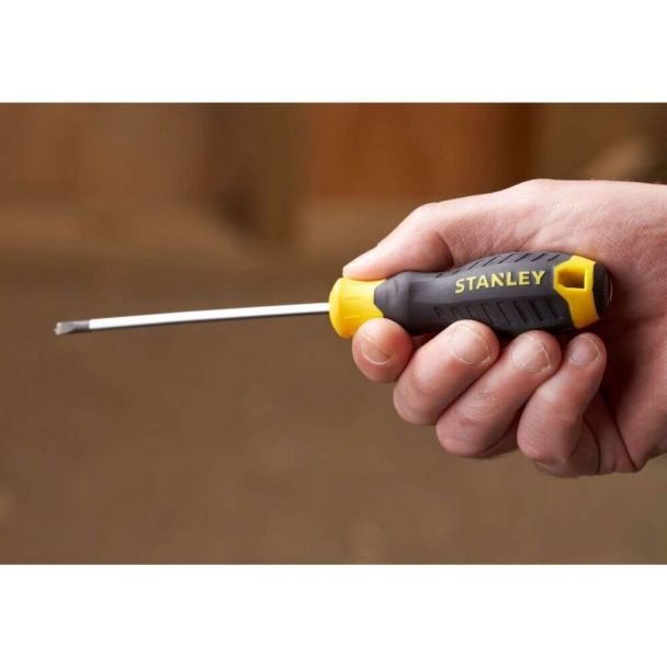 Surubelnita CushionGrip™ Stanley STHT16195-0, profil drept, 4 x 100 mm