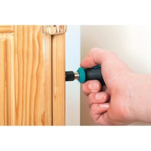 Surubelnita pentru biti Wolfcraft 1239000, magnetic, maner ergonomic, bicomponent, lungime 76 mm