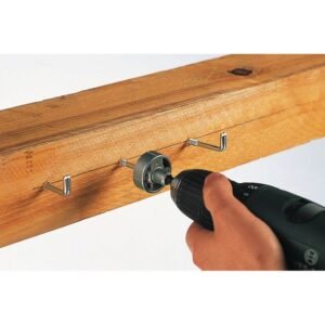 Surubelnita pentru carlige + adaptor Wolfcraft 2419000, lungime 104 mm