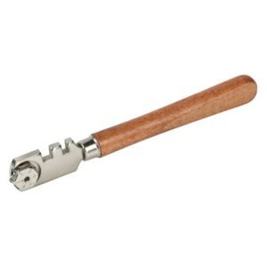 Taietor profi Wolfcraft 4109000 pentru sticla, lungime 135 mm, pentru grosimi ale sticlei de 3-8 mm