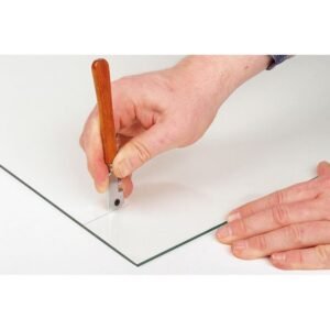 Taietor profi Wolfcraft 4109000 pentru sticla, lungime 135 mm, pentru grosimi ale sticlei de 3-8 mm