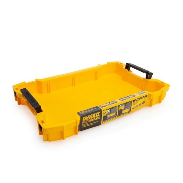 Tava interna joasa Dewalt DWST83407-1, TOUGHSYSTEM 2.0, DSTRAYS, 470 x 310 x 70 mm