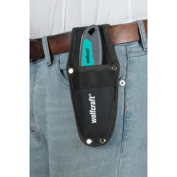 Teaca pentru cutit Wolfcraft 4281000, din nailon, cusut si nituit