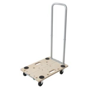 Transportor pe role Wolfcraft FT 350 B, pentru mobila, separabil, cu opritori si maner, sarcina maxima 300 kg