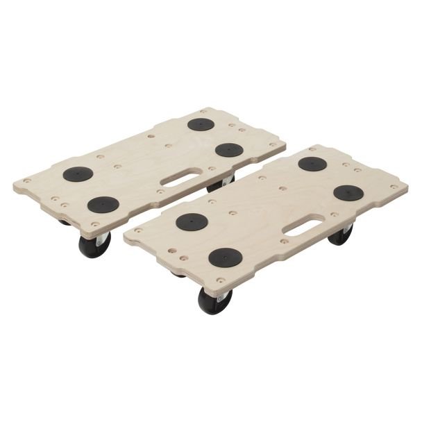 Transportor pe role Wolfcraft FT 400, pentru mobila tip Puzzle Boards, sarcina maxima 400 kg