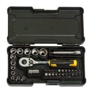 Trusa compacta 37 piese Stanley STMT82672-0, 1/4"