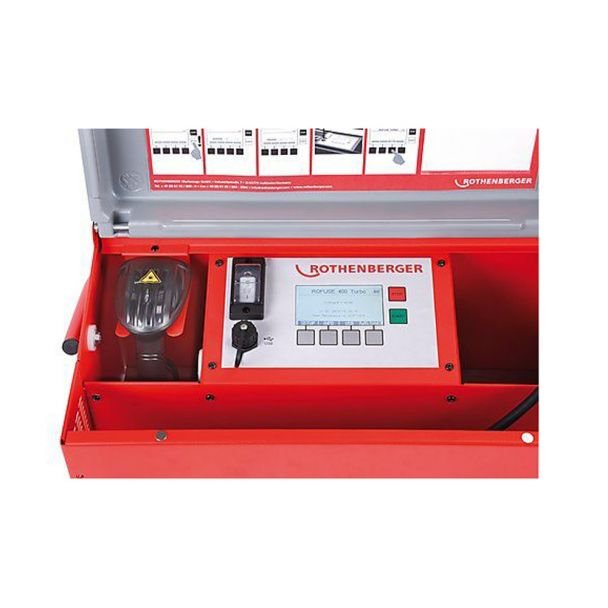 Unitate de sudura prin electrofuziune Rothenberger ROFUSE TURBO 400, 8 – 48 V, max 80 A