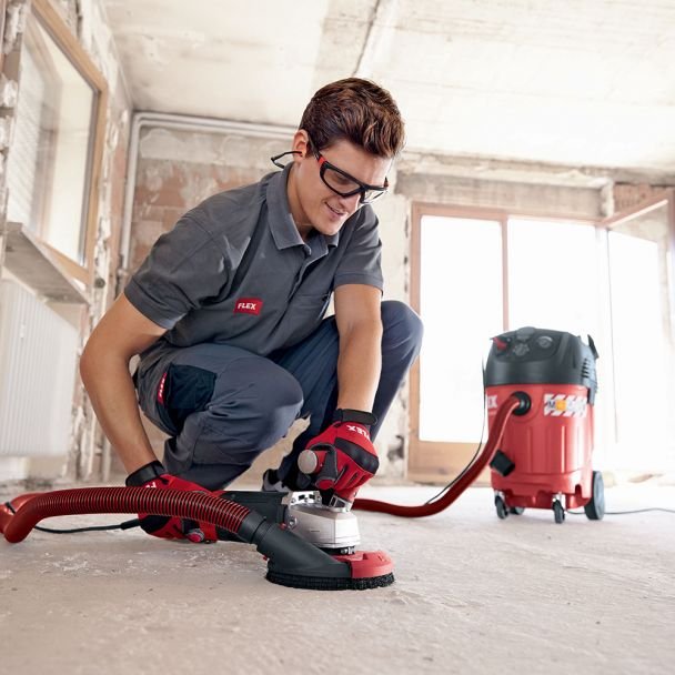 Masina de slefuit cu disc diamantat Flex LD 18-7 150 R Kit E-Jet, 1800 W, 150 mm, 7000 rpm - imagine 5