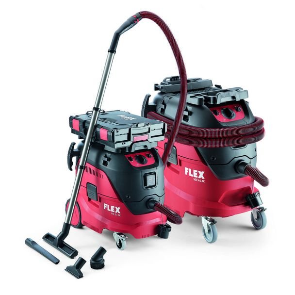 Aspirator profesional umed uscat Flex VCE 33 M AC 230/CEE -Set, 1200 W, 30 l - imagine 2