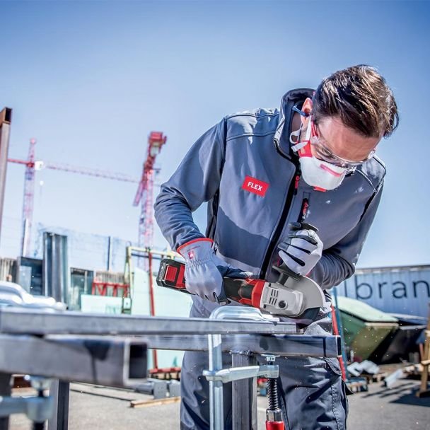 Polizor unghiular Flex LBE 125 18.0-EC C, compatibil cu acumulatori Li-Ion 18 V, 125 mm, 3500 - 9000 rpm - imagine 6