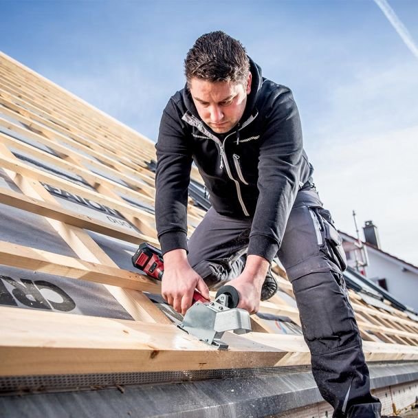 Taietor pentru sloturi de jgheaburi Flex RFE 40 18.0-EC/5.0 Set, 504165, 2 acumulatori 18 V 5 Ah, incarcator - imagine 4