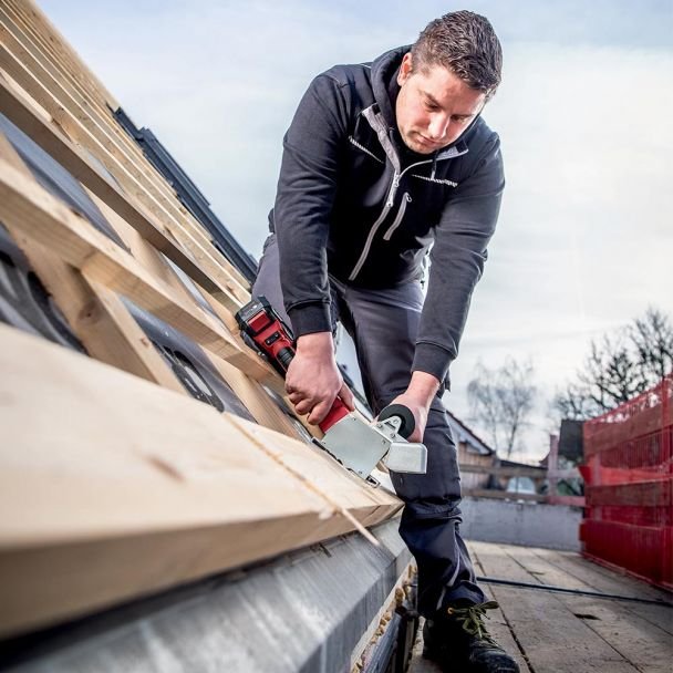 Taietor pentru sloturi de jgheaburi Flex RFE 40 18.0-EC/5.0 Set, 504165, 2 acumulatori 18 V 5 Ah, incarcator - imagine 7