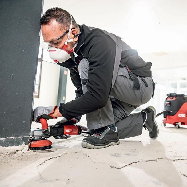 Masina de slefuit cu disc diamantat Flex LDE 16-8 125 R, Kit TH-Jet, 504971, 125 mm, 1600 W, turatie variabila - imagine 6