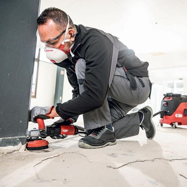 Masina de slefuit cu disc diamantat Flex LDE 16-8 125 R Kit E-Jet, 504998, 125 mm, 1600 W, turatie variabila - imagine 5