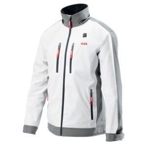 Fraze-cheie Bricolandojachetă încălzită electrică pentru femei; jachetă Flex cu acumulator Li-Ion 10.8 V; jachetă profesională încălzită mărimea M; jachetă cu 4 niveluri de încălzire; jachetă cu material hidrofug și fleece interior; jachetă pentru muncă în condiții reci; jachetă compatibilă cu acumulatori Flex 18 V