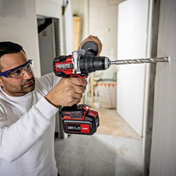 Masina de gaurit si insurubat cu percutie Flex PD 2G 18.0-EC-HD/5.0 Set, cuplu maxim 158 Nm, cu 2 acumulatori 18V/5.0Ah si incarcator in valiza L-BOXX® - imagine 7