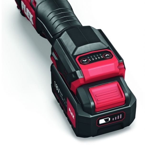 Masina multifunctionala Flex MT 18.0-EC/5.0 Set, 2 acumulatori Li-Ion 18 V / 5.0Ah, incarcator, 10000 - 20000 rpm, StarlockMAX, cutie L-Boxx - imagine 2