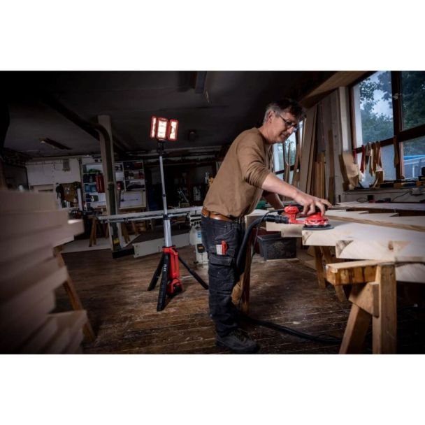 Proiector LED cu trepied Flex TL 4000 18.0/230, maxim 4000 lm, compatibil cu acumulator Li-Ion 18 V / 230V - imagine 6